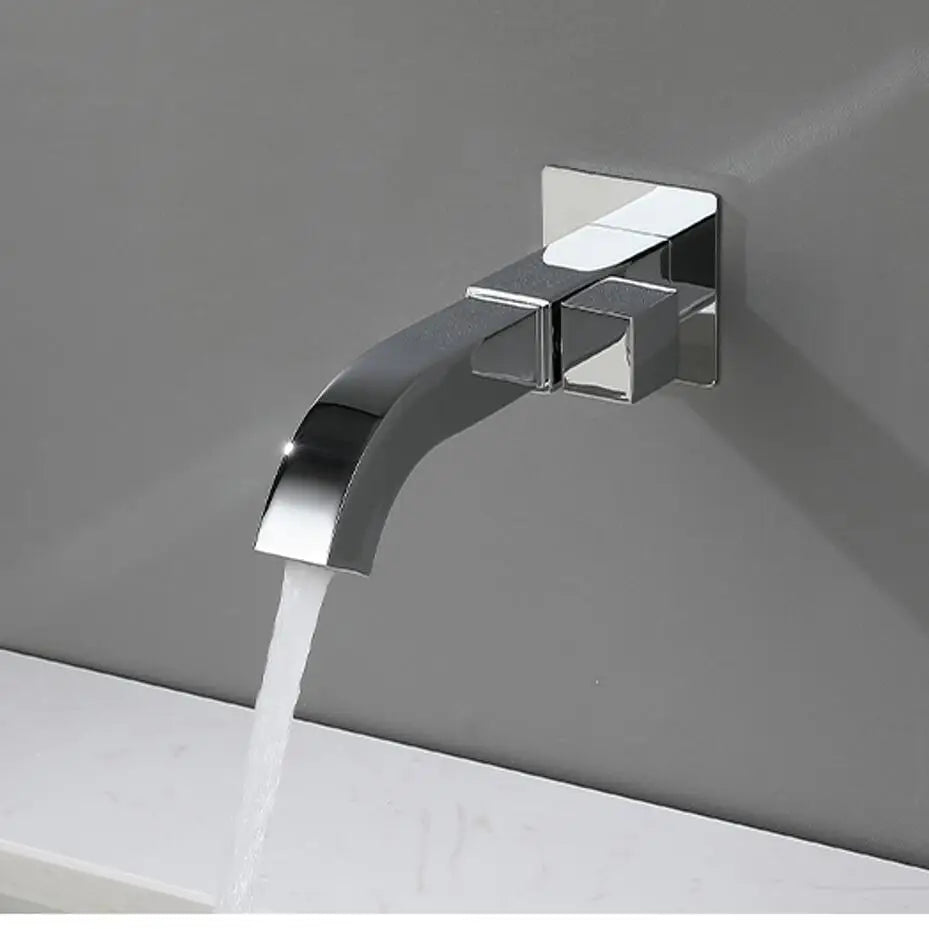 Moderne Messing-Waschtischarmatur mit vielseitigen Finish-Optionen