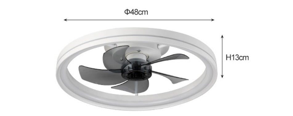 Smarter LED-Deckenventilator mit Fernbedienung