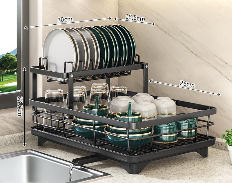 Flexibles Abtropfgestell – Perfekte Lösung für kleine & große Küchen
