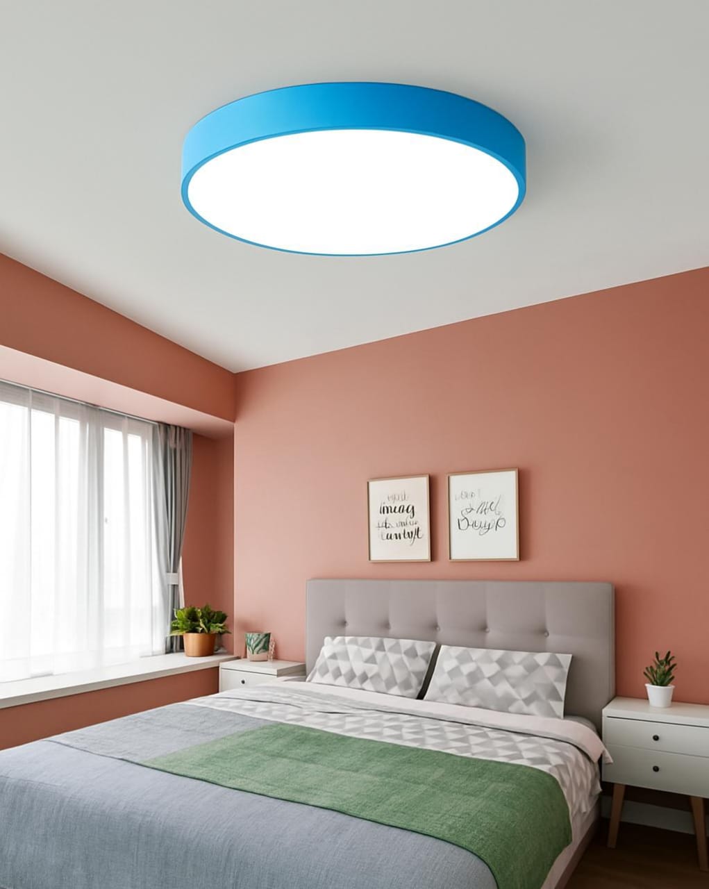 Plafonnier minimaliste Glowbeam