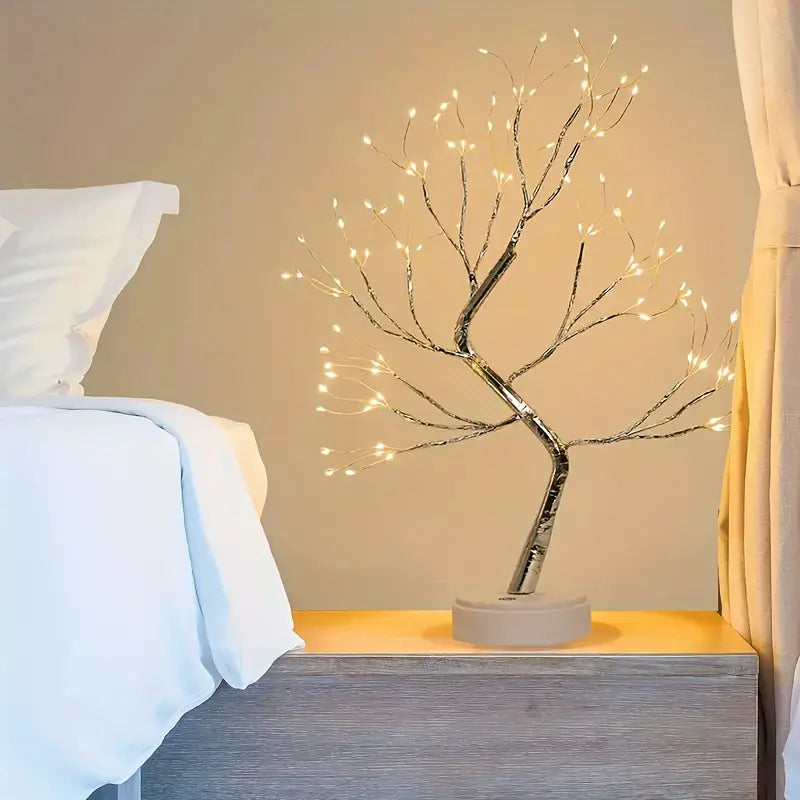LED Bonsai Tischlampe für Weihnachten