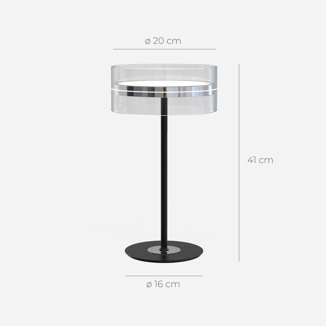 Moderne Wandlampe aus Glas-Aster Selection