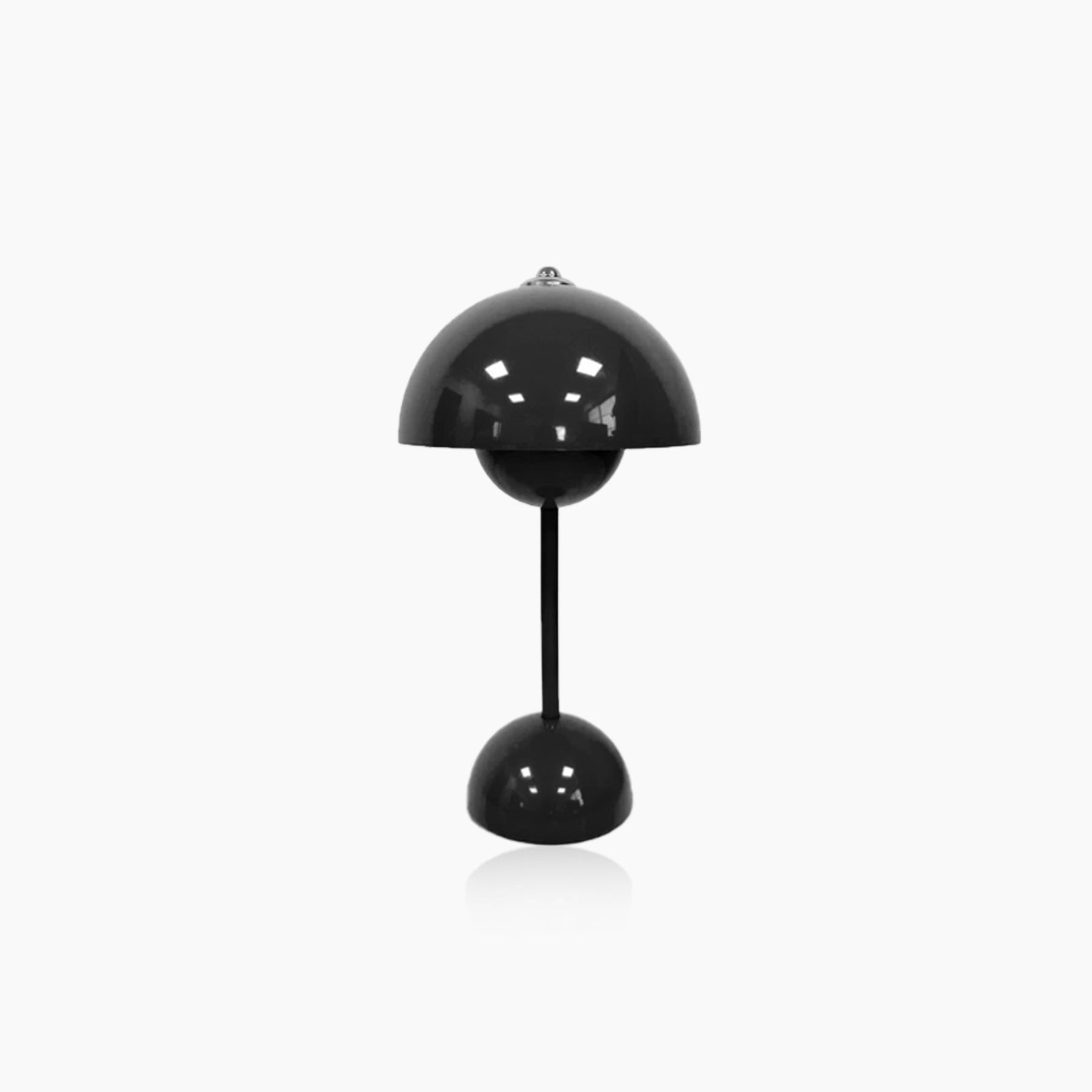 Flowerpot table lamp without cable