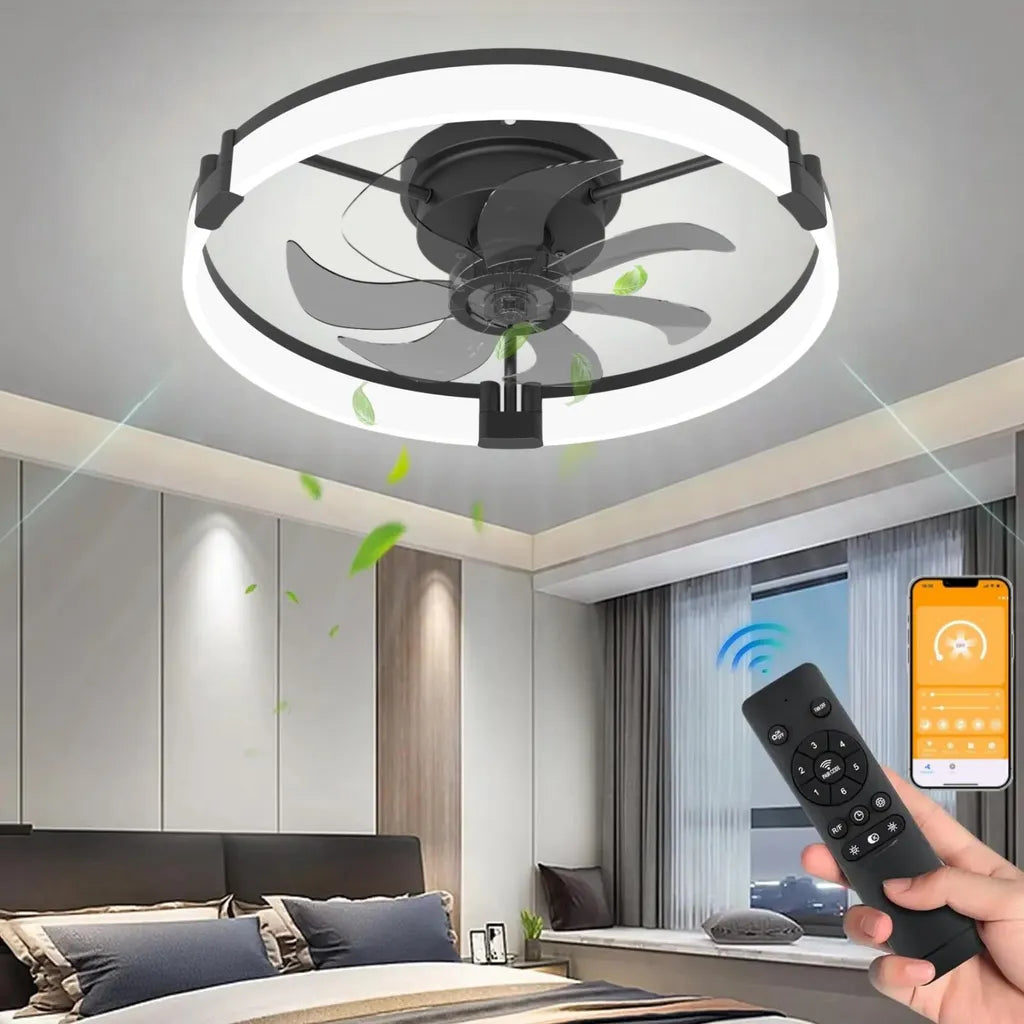 Ultraleiser LED-Deckenventilator