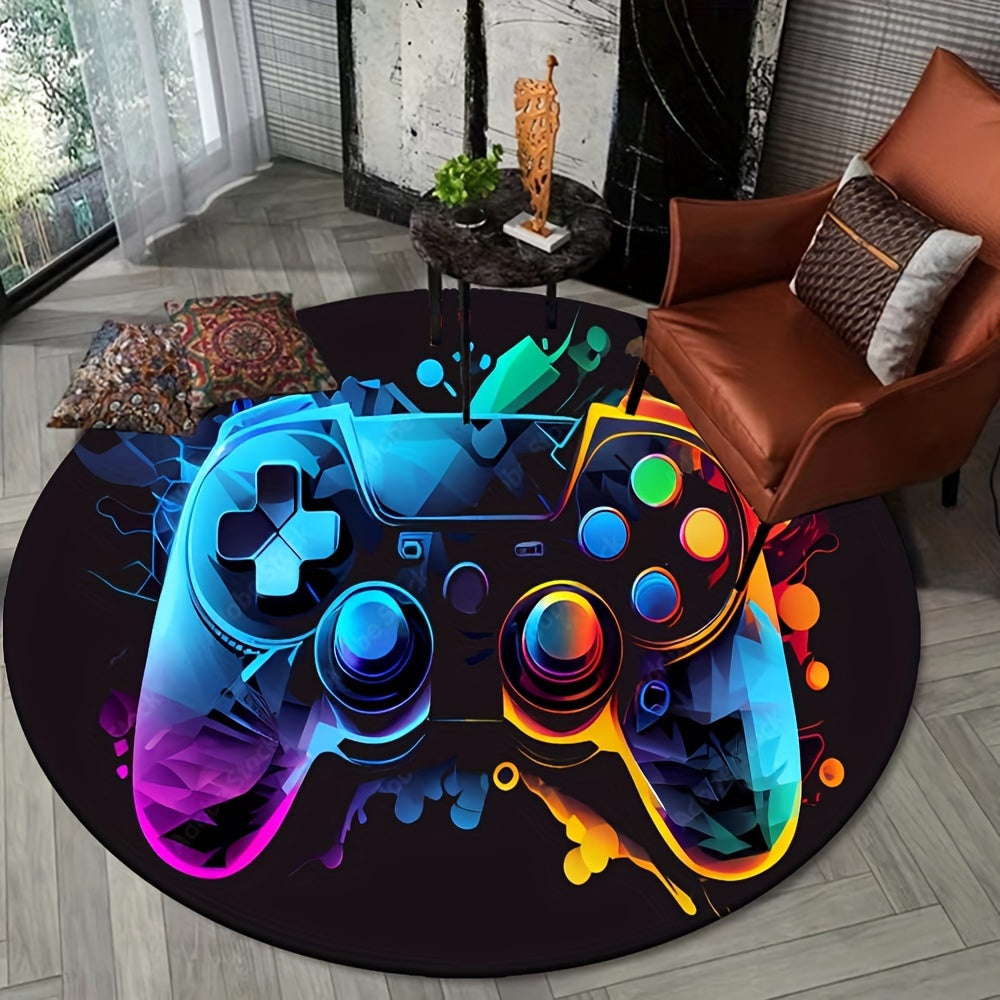 Gaming carpet in gamepad design