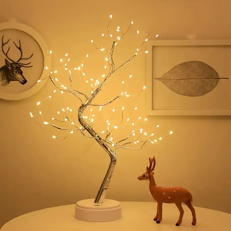 LED Bonsai Tischlampe für Weihnachten