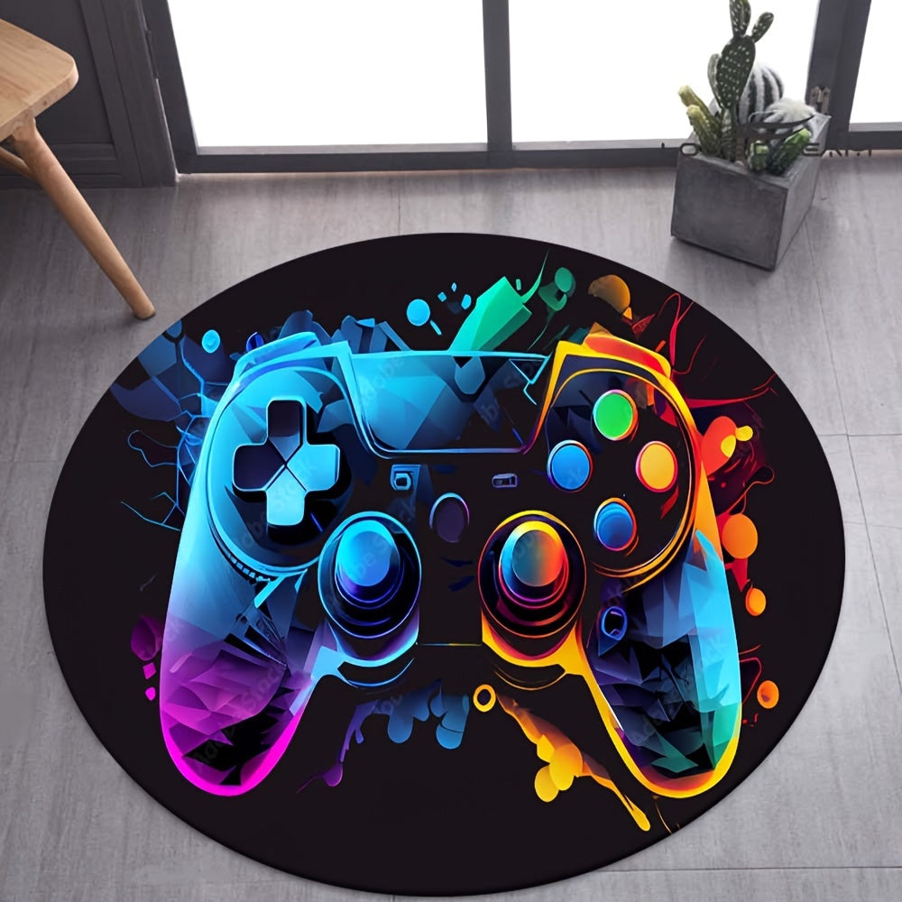 Gaming carpet in gamepad design