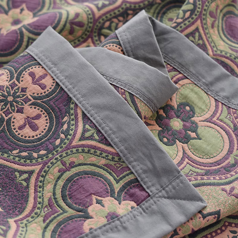 Wendbare Steppdecke mit Mandala-Muster-Aster Selection