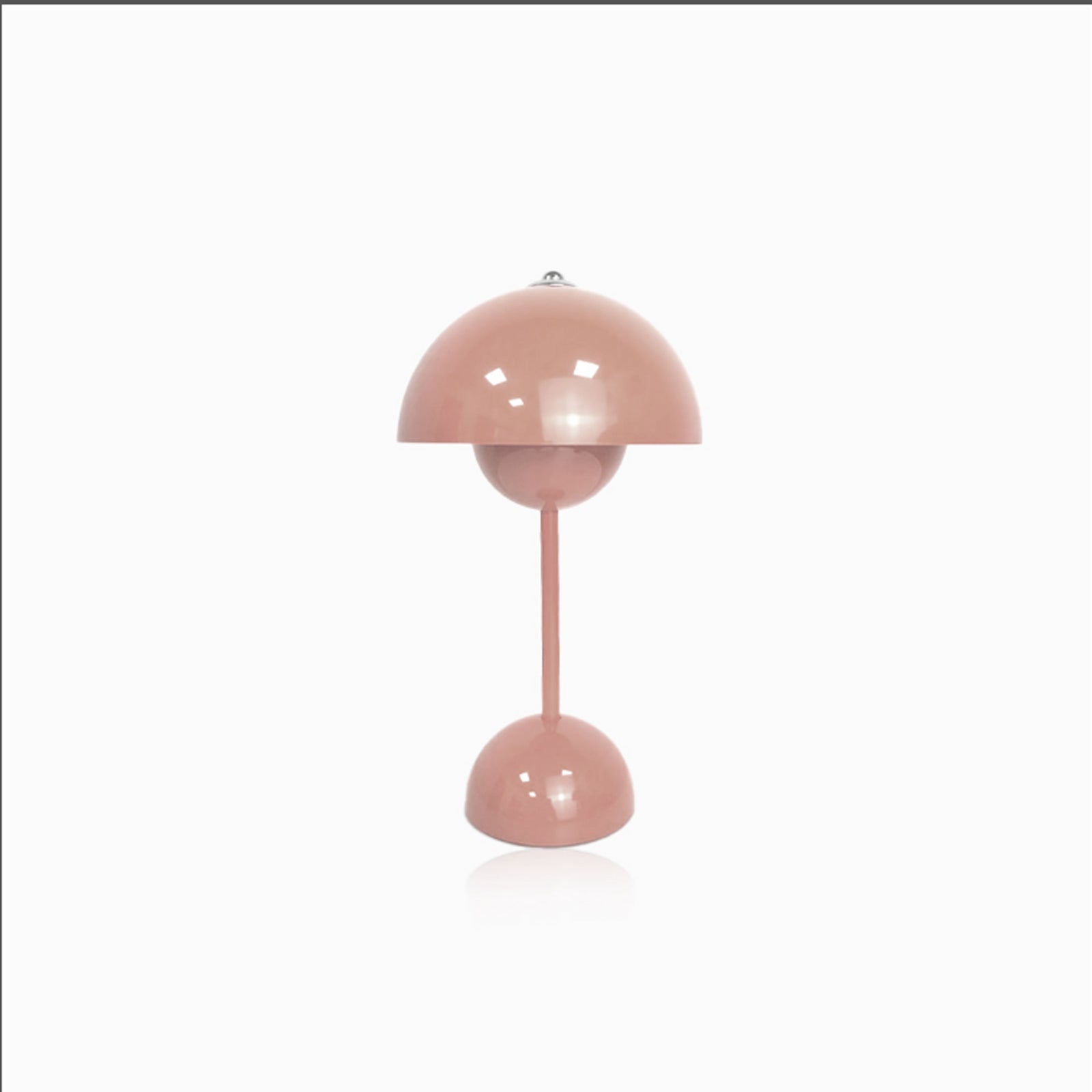 Flowerpot table lamp without cable