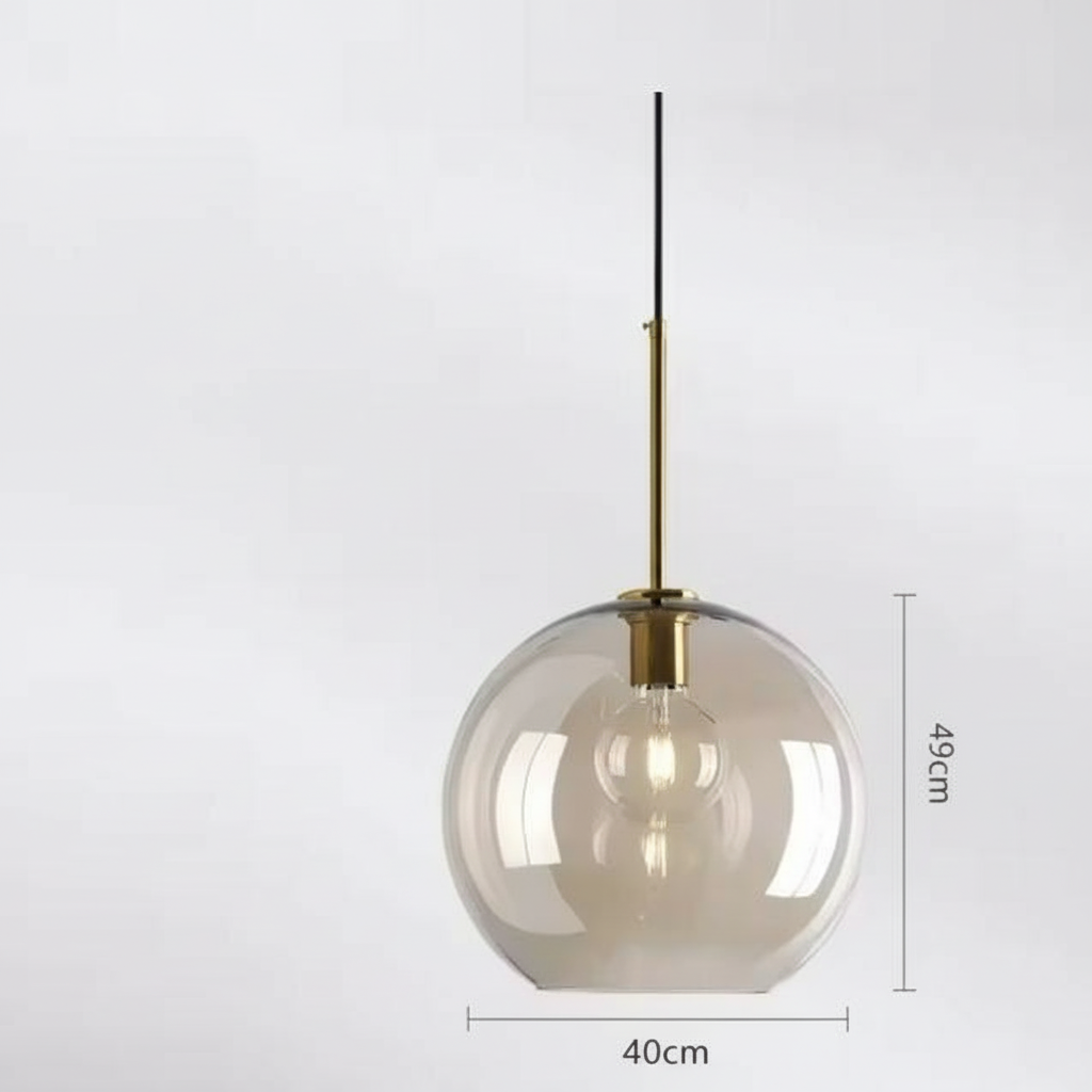 Aster Maison | Nordische glas hängelampe