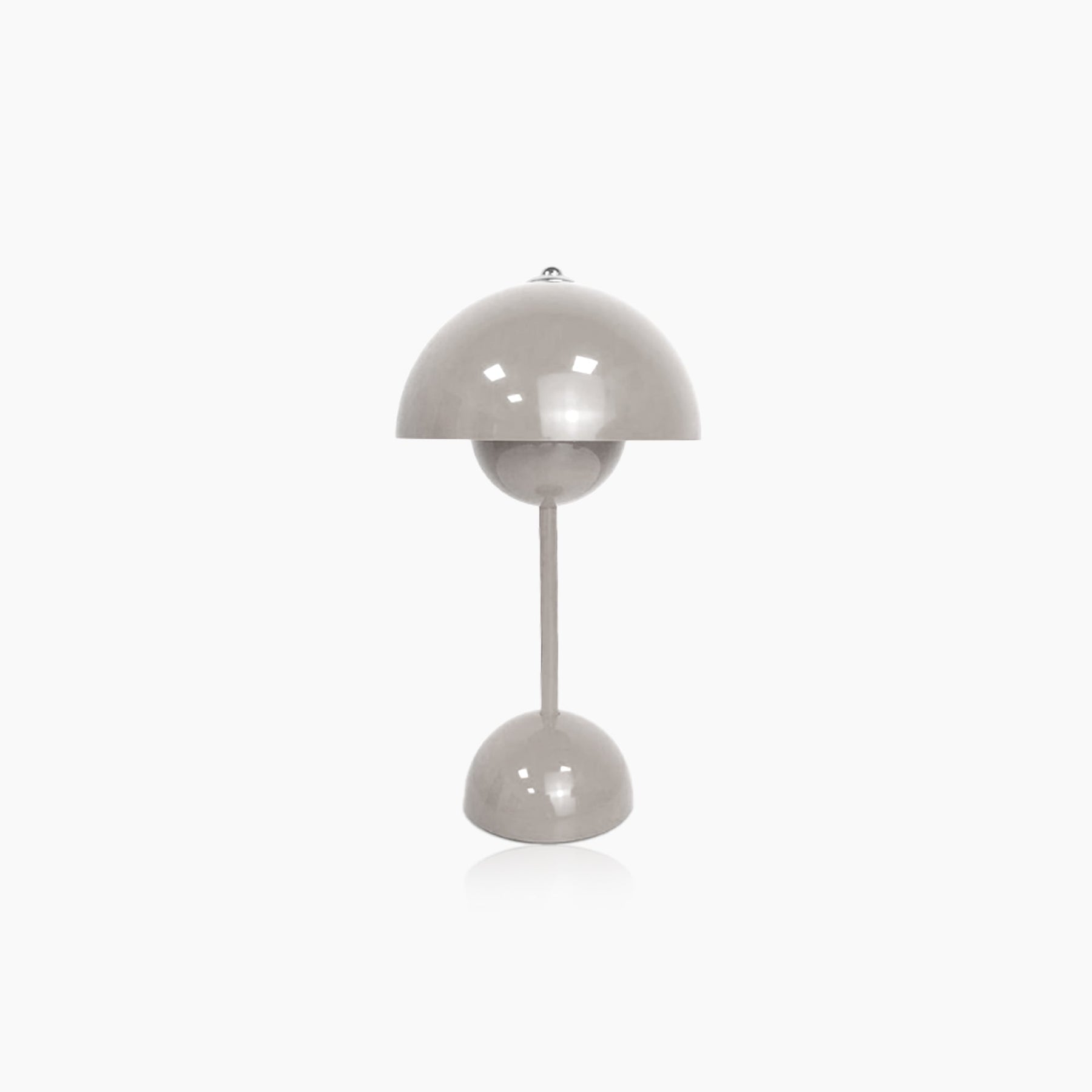 Flowerpot table lamp without cable