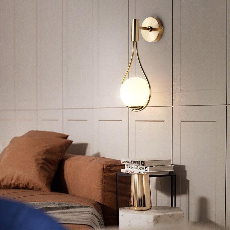 Elegante LED-Wandleuchte