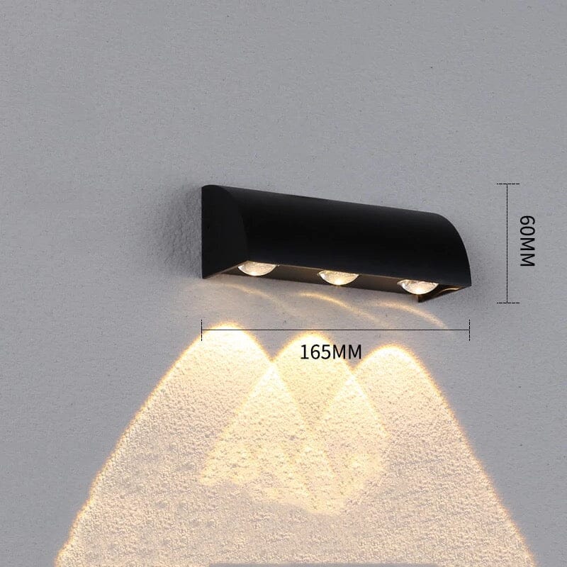 Wasserdichte LED-Außenwandleuchte