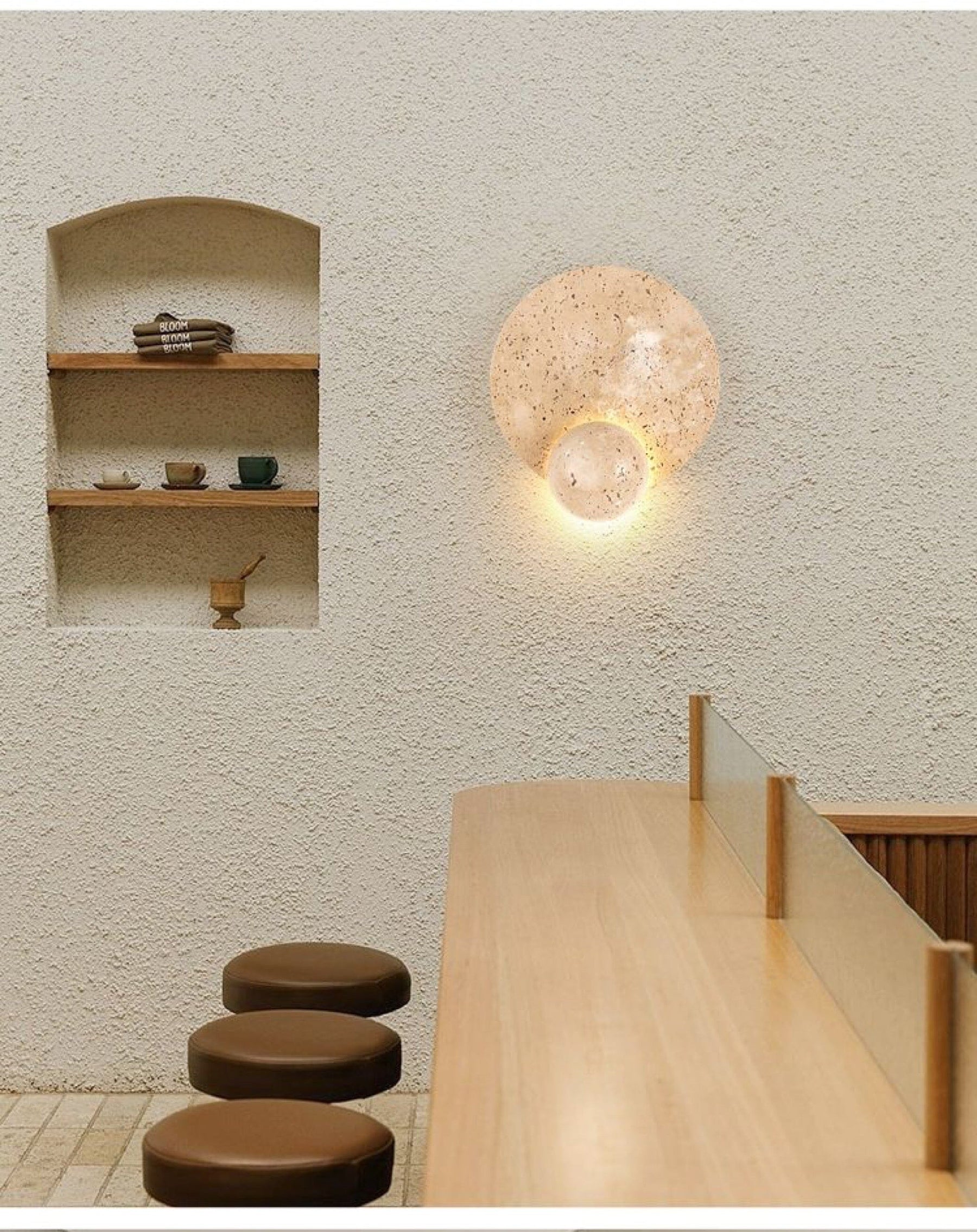 Kreative Minimalistische Wandlampe