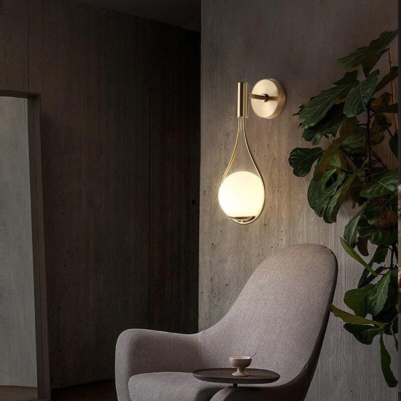 Elegante LED-Wandleuchte
