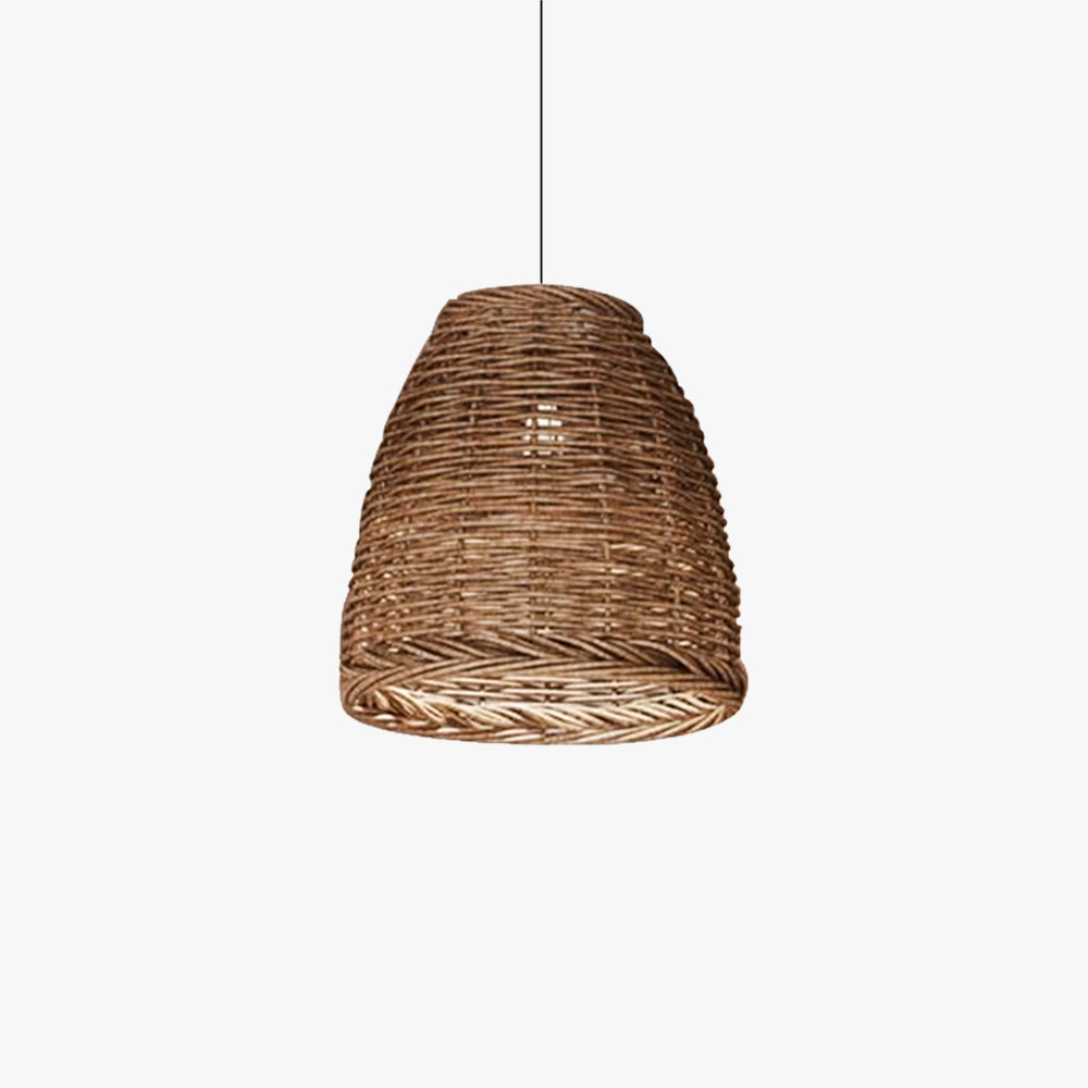 Ulvenda Rustikal Rattan Pendelleuchte