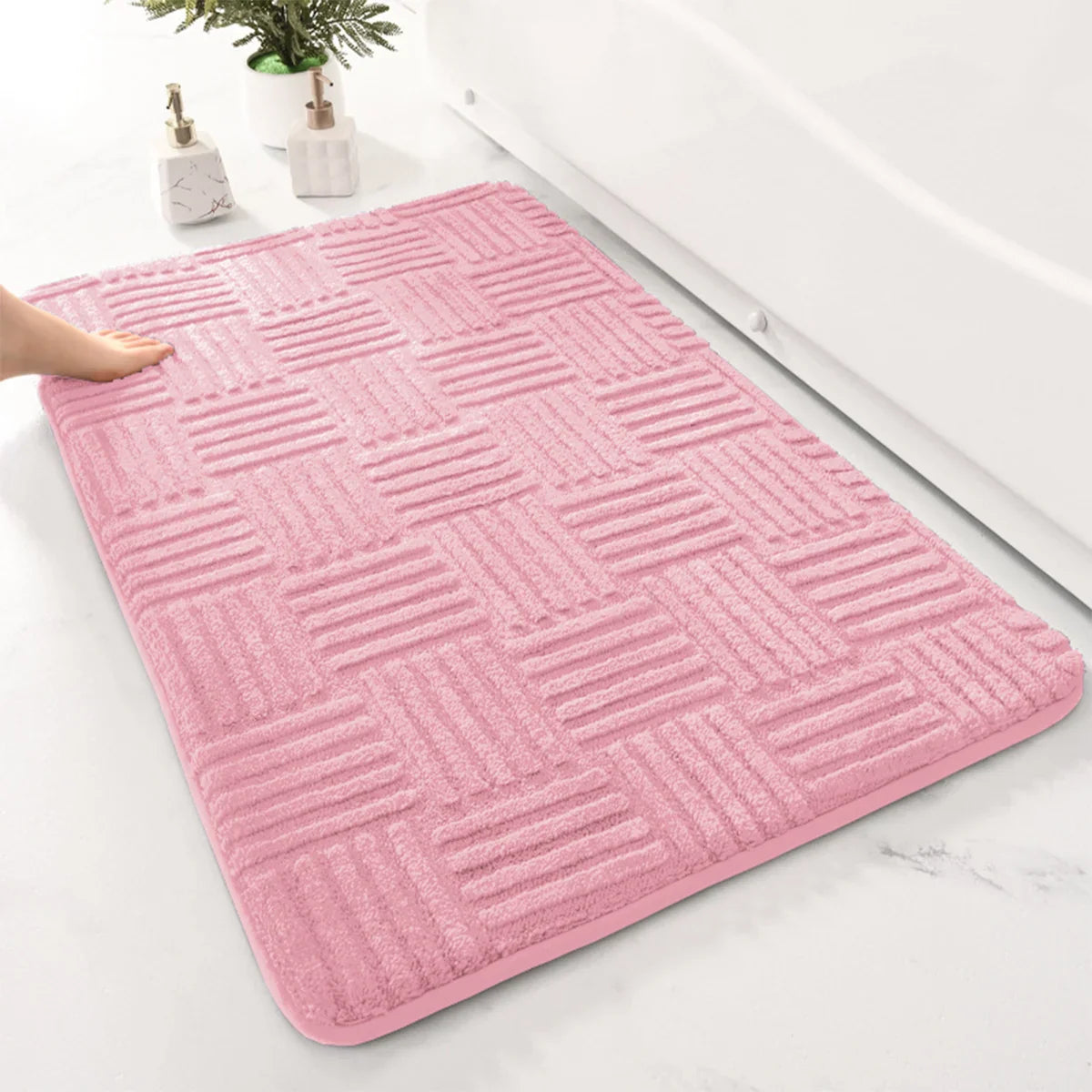 Mavrelo Geometrisch Polyester Badematte