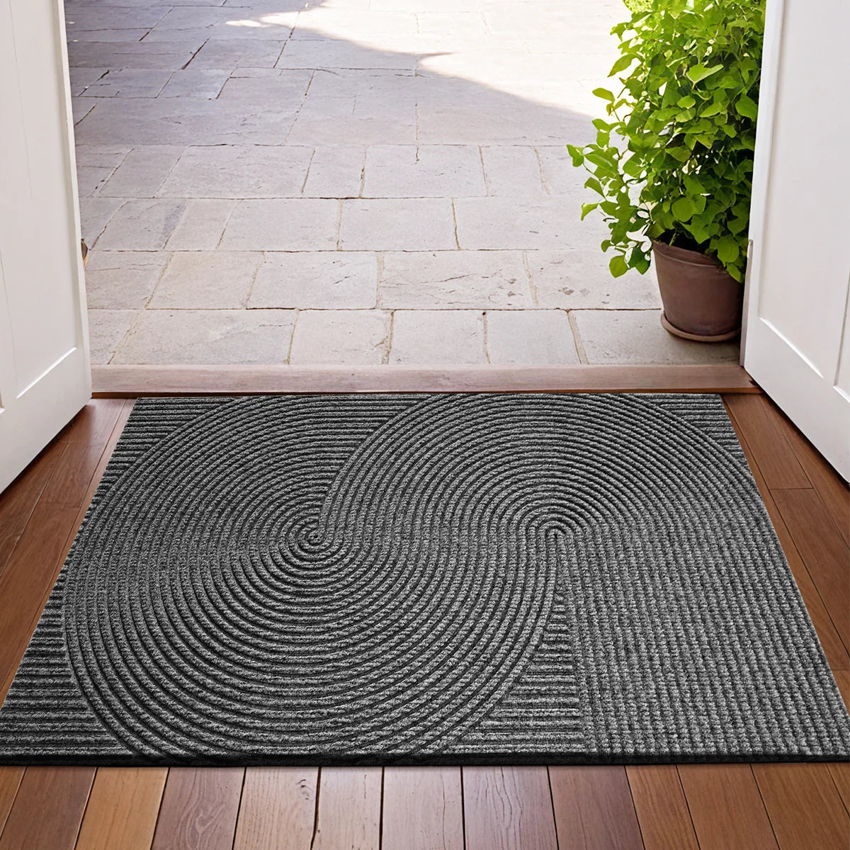 Lorvanta Geometrisch Polyester Fußmatte