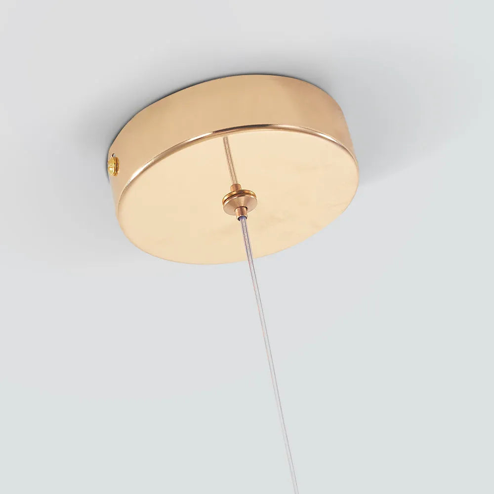 Hyvella Minimalistisch Kristall Tropfen-Pendelleuchte