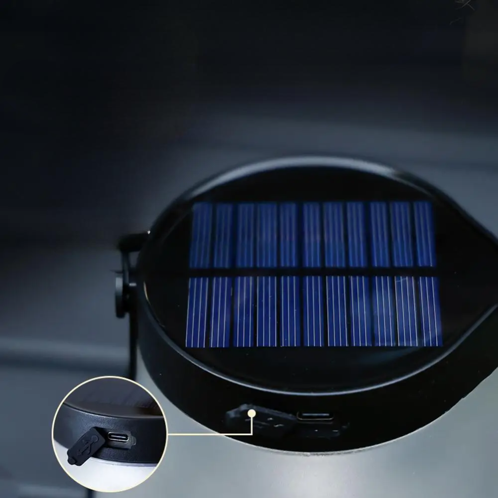 Pavenra Vintage Kunststoff Solar-Laterne