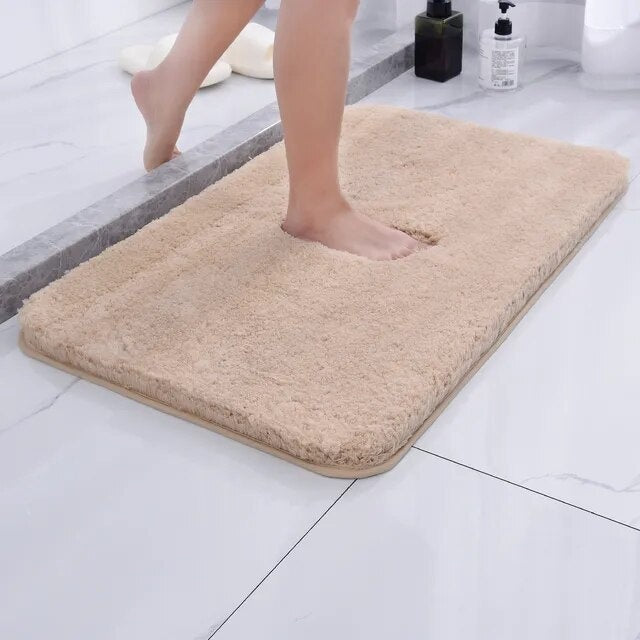 Plumessa Minimalistisch Mikrofaser Badematte