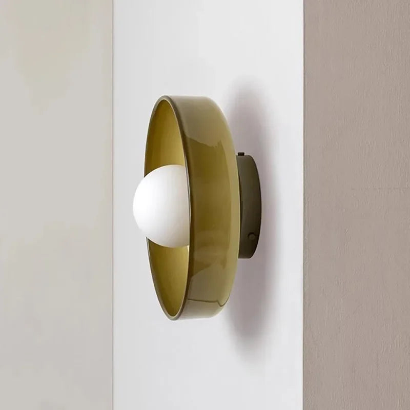 Duvenora Retro Glas Deckenleuchte