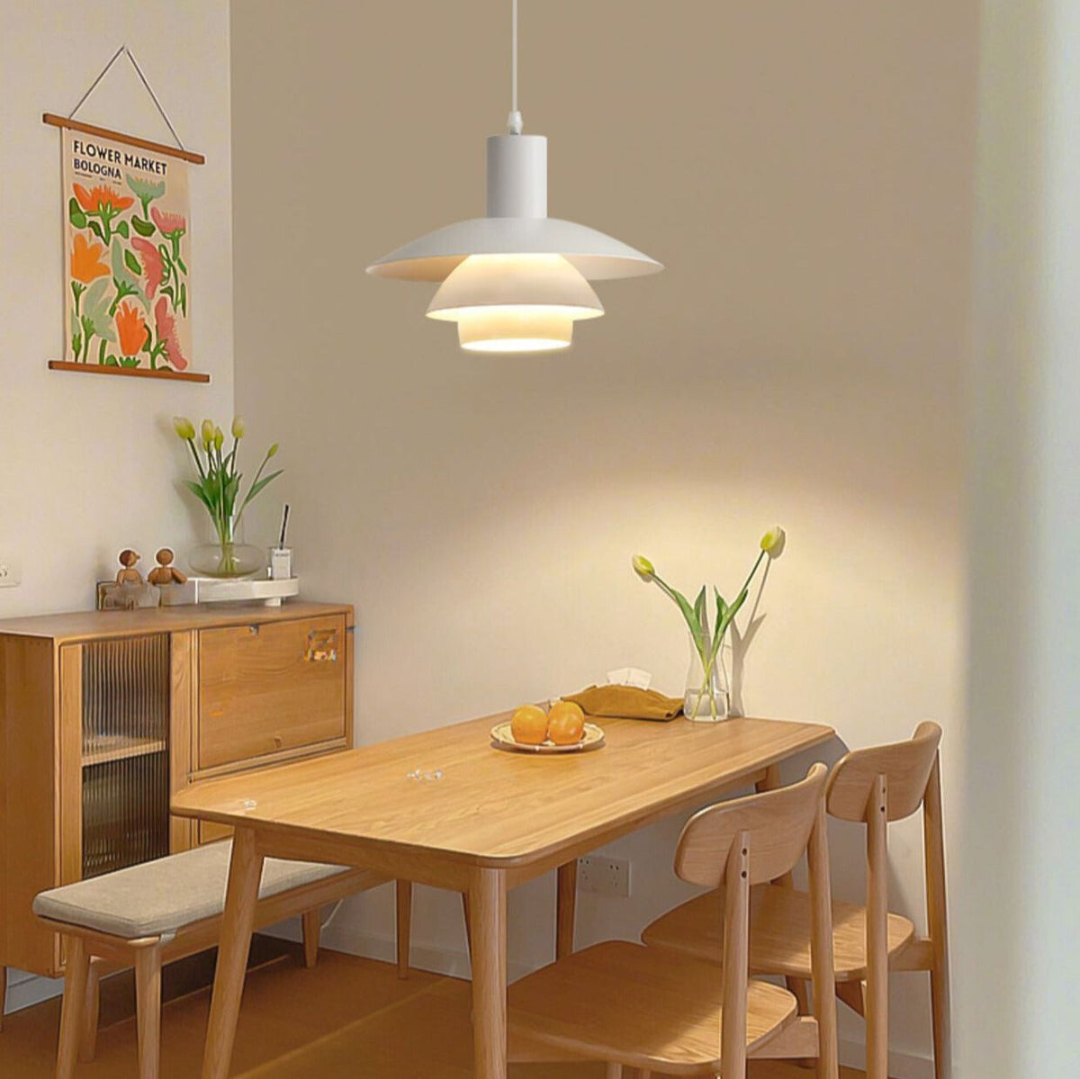 Vandelio Mid-Century Metall Pendelleuchte