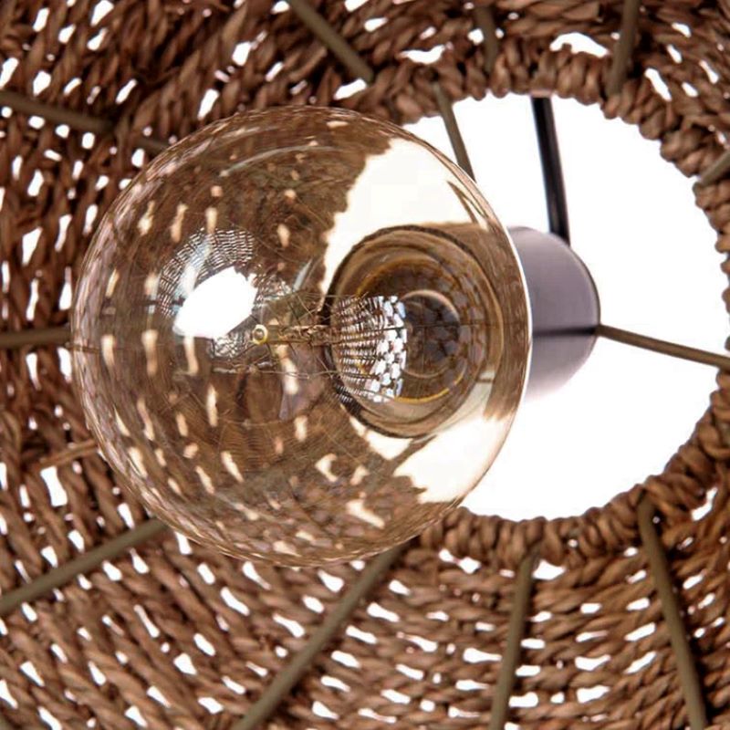 Ulvenda Rustikal Rattan Pendelleuchte