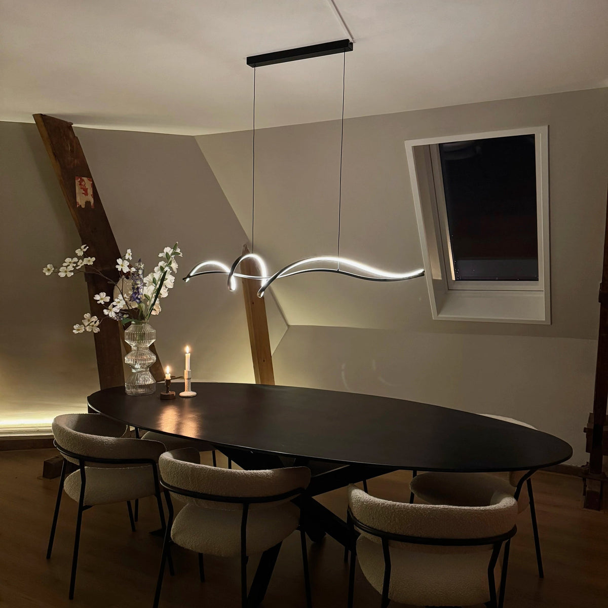 Cordelva Modern Metall Design-Pendelleuchte