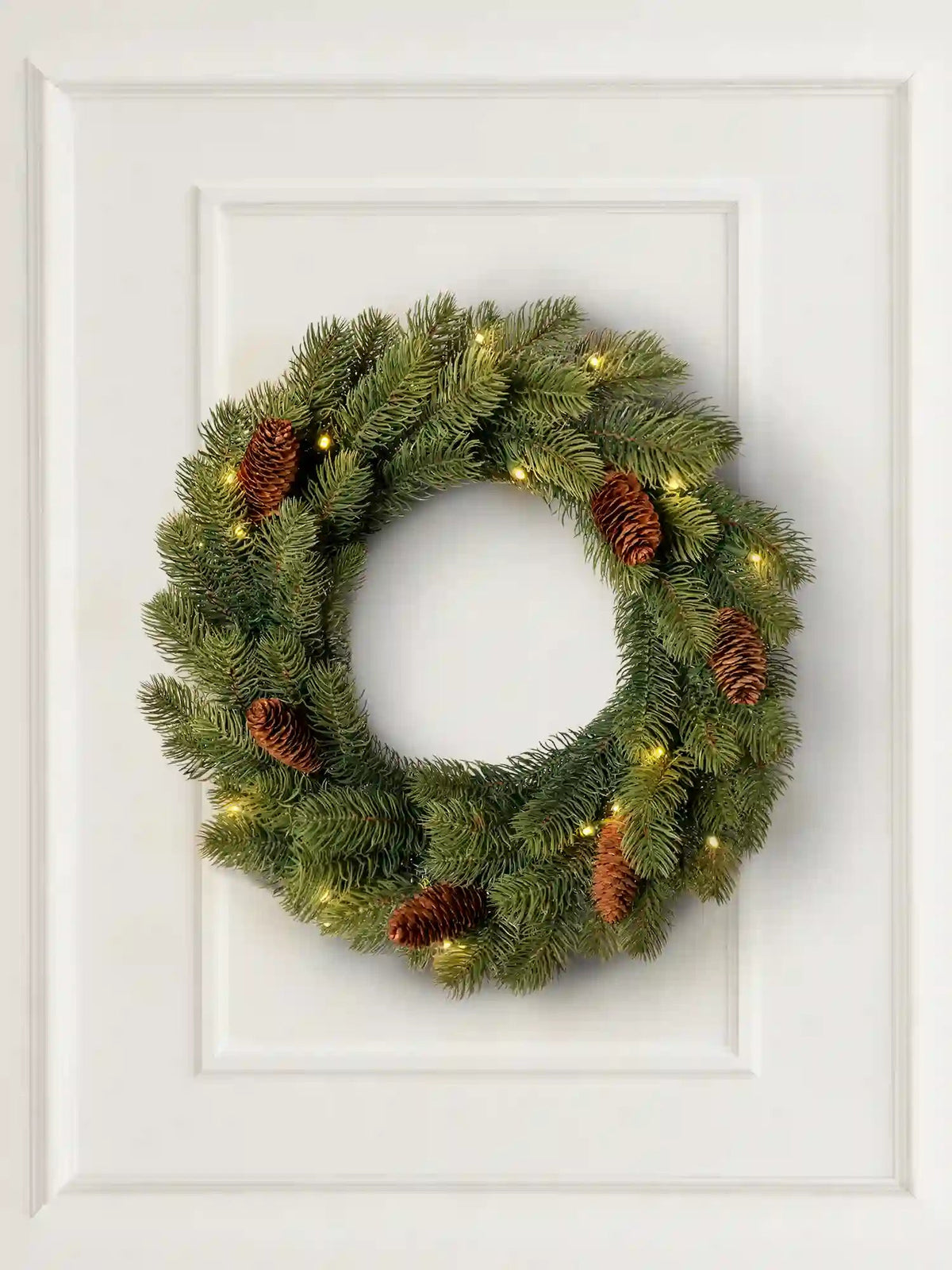 Kervana Klassisch PE LED-Weihnachtskranz
