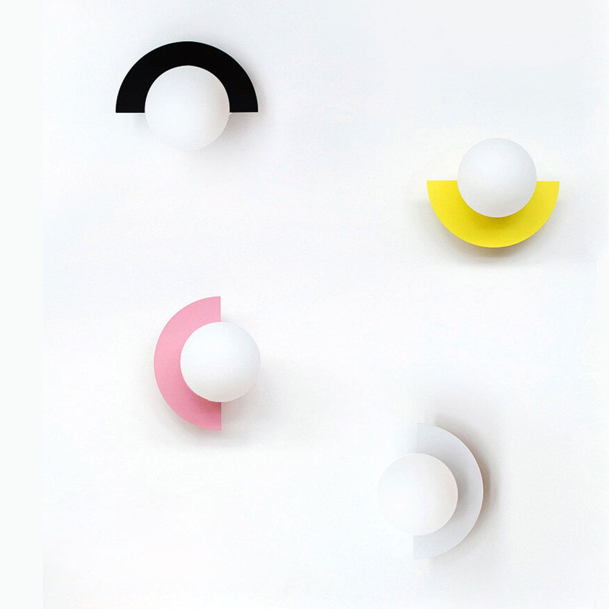 Wendora Bauhaus Metall Wandleuchte