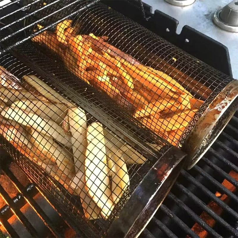 Grillkorb Pro aus Edelstahl