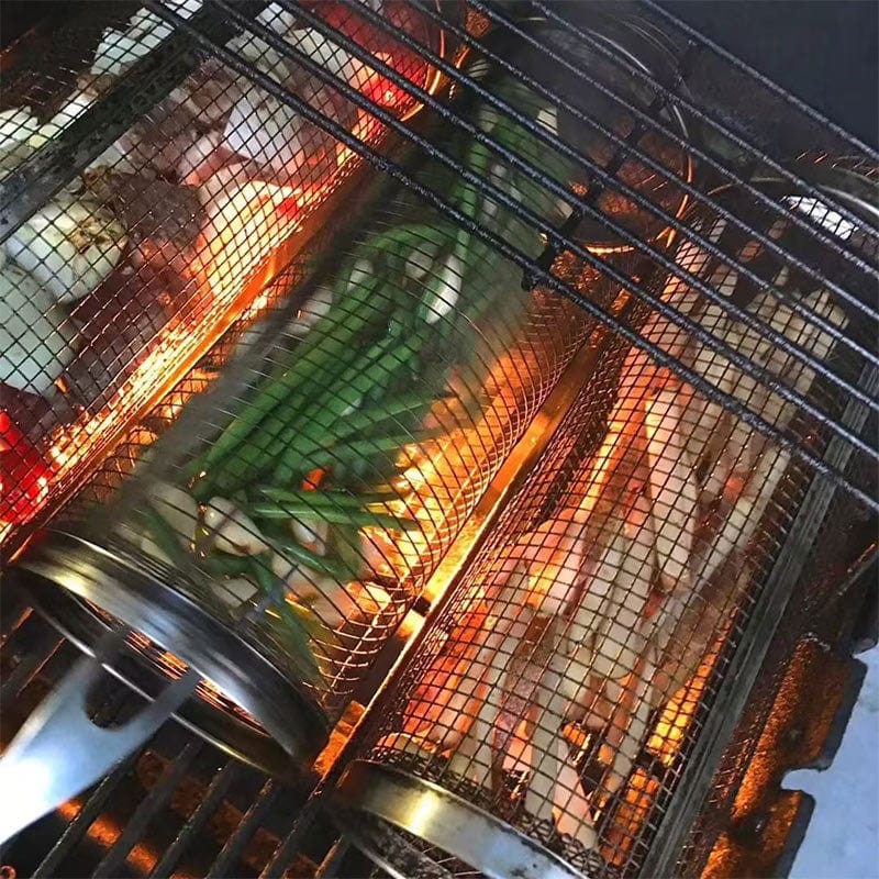 Grillkorb Pro aus Edelstahl