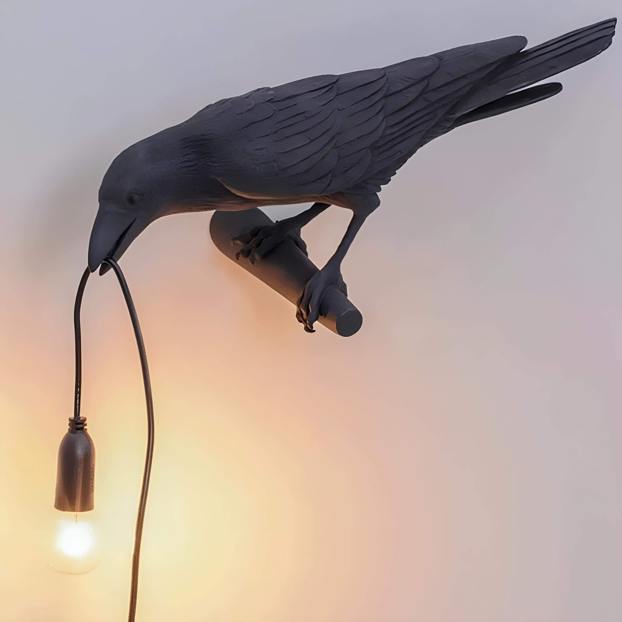 Artistic Crow LED - Wandlampe-Aster Selection