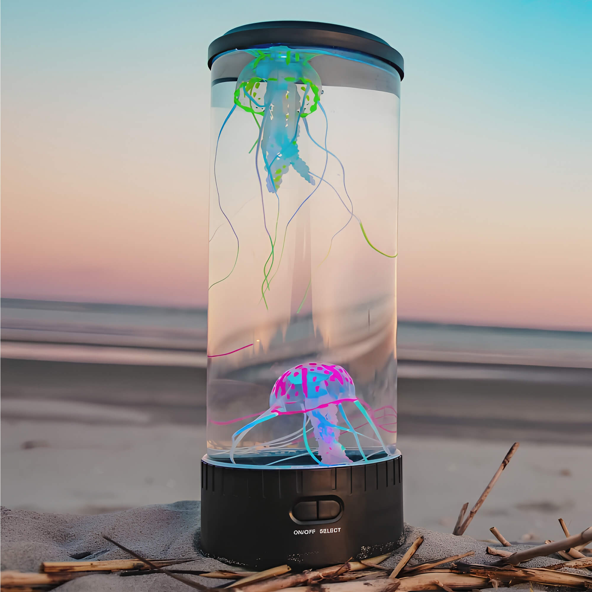 Beruhigende LED Quallen Tischleuchte-Aster Selection