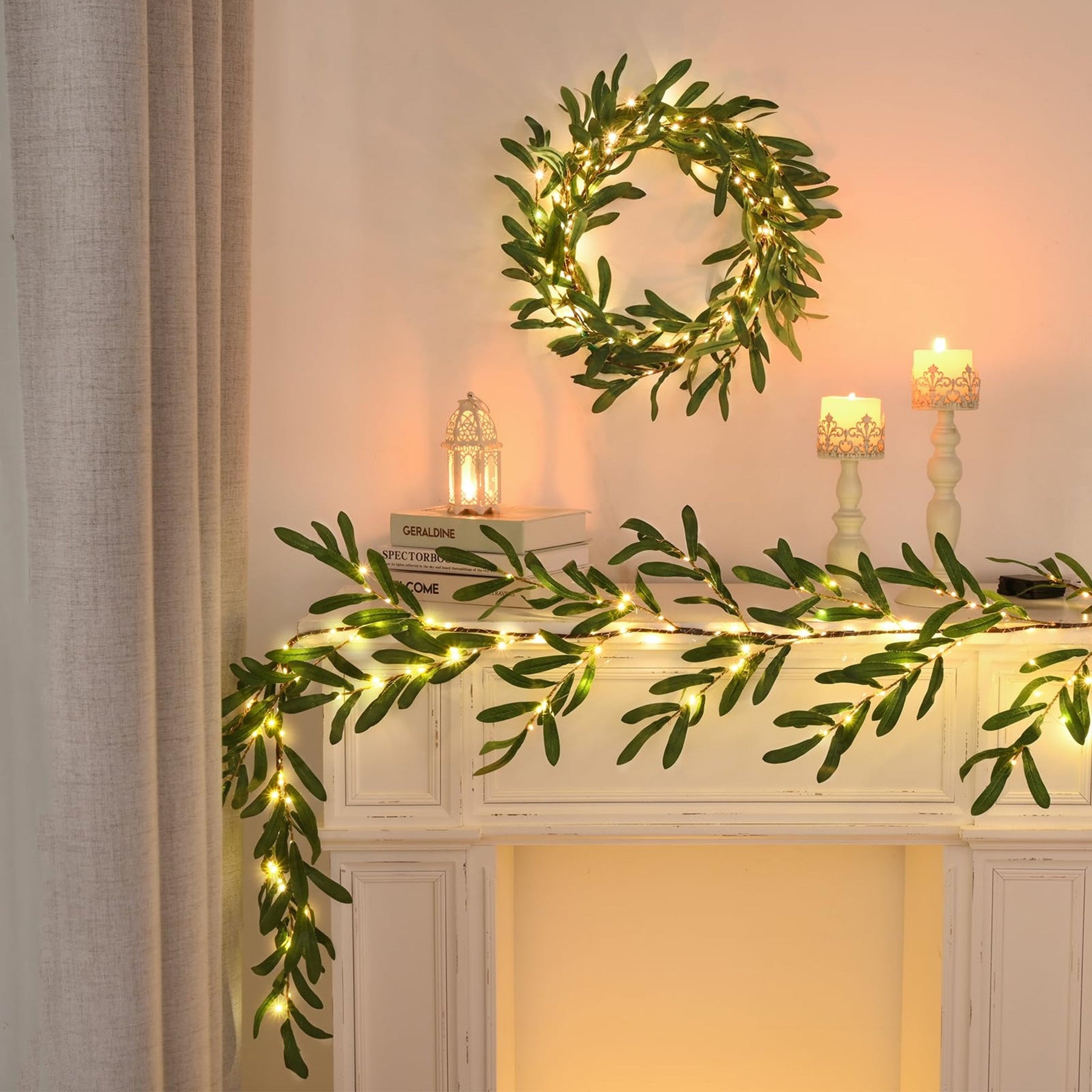 Festive ambient lamp for Christmas decoration