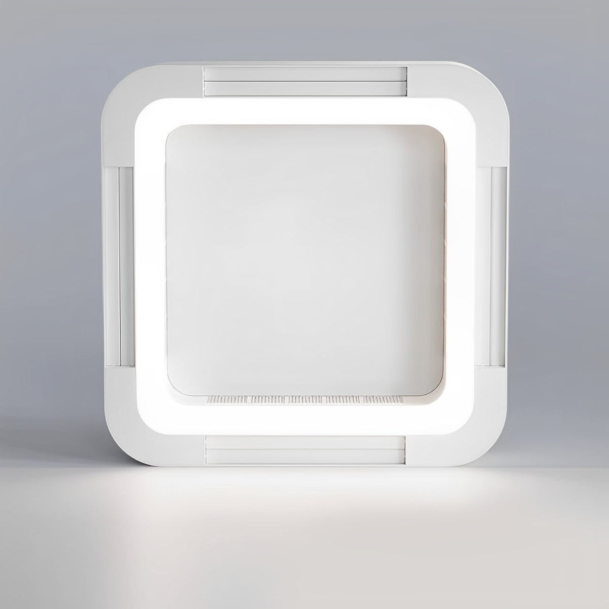 Moderner LED-Deckenventilator ohne Flügel mit Beleuchtung