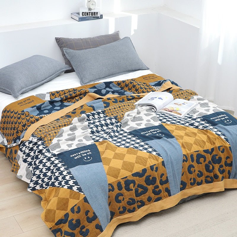 Skandinavischer Boho Baumwoll-Überwurf-Aster Selection