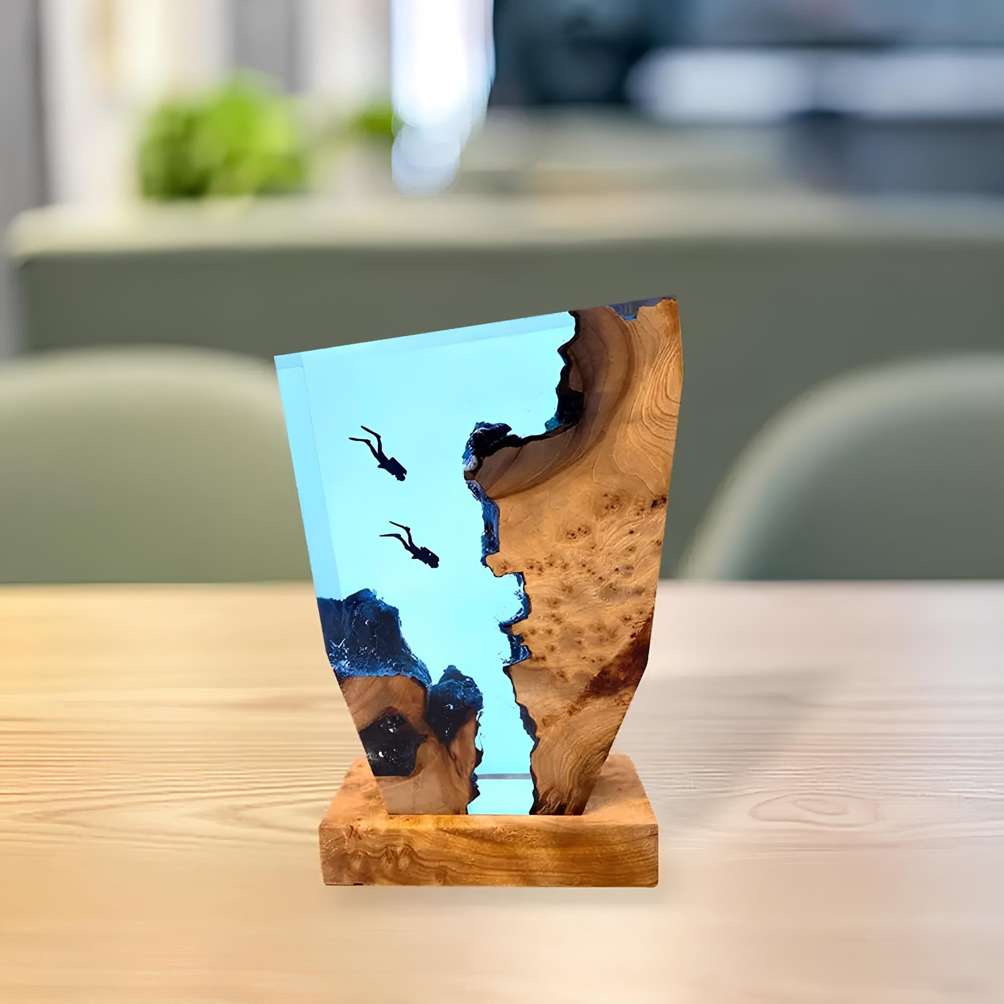 Kunstvolle Ozean-Tischleuchte-Aster Selection