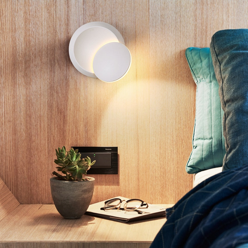 Moderne 360° LED-Wandleuchte-Aster Selection