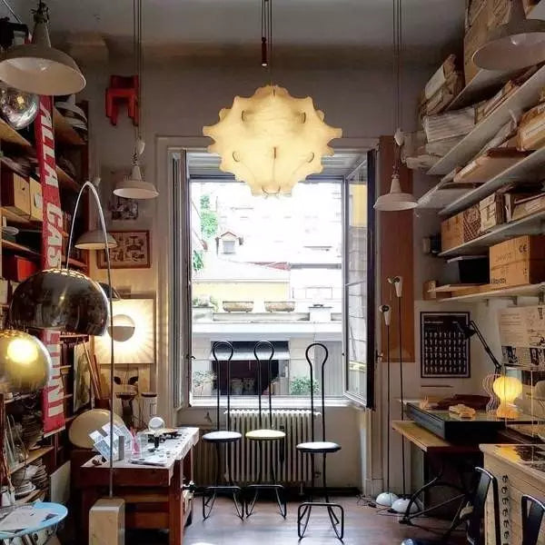 Moderne Cocoon-Pendelleuchte, Designer-Pendelleuchte, Wohnzimmer, Esstisch, Innenbeleuchtung