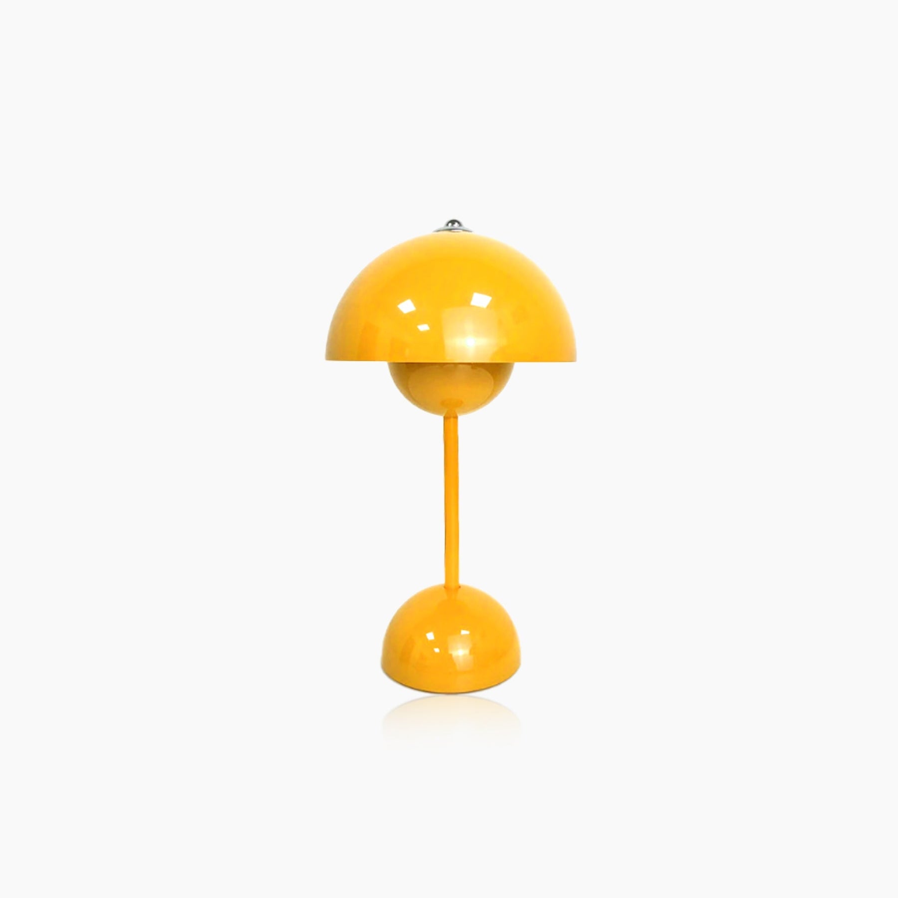 Flowerpot table lamp without cable
