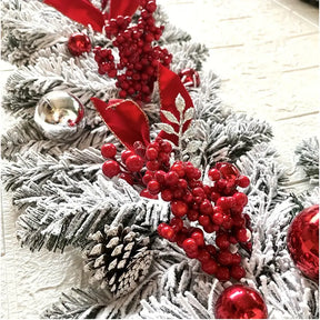 Weihnachtskranz für Tür & Wanddekoration