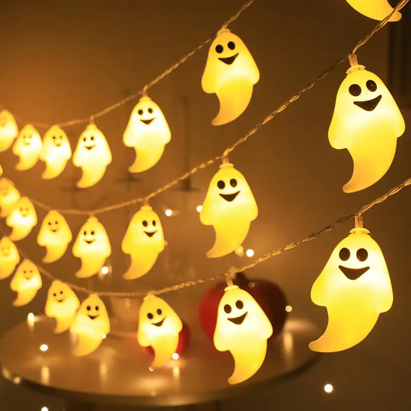 Halloween Lichterkette – Gruselige Partydeko
