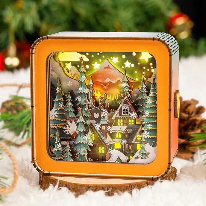 Festliches 3D Puzzle für Weihnachten