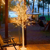 Halloween & Weihnachten LED Birkenbaum
