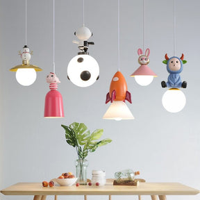 Kinderzimmer Resin LED Leuchte