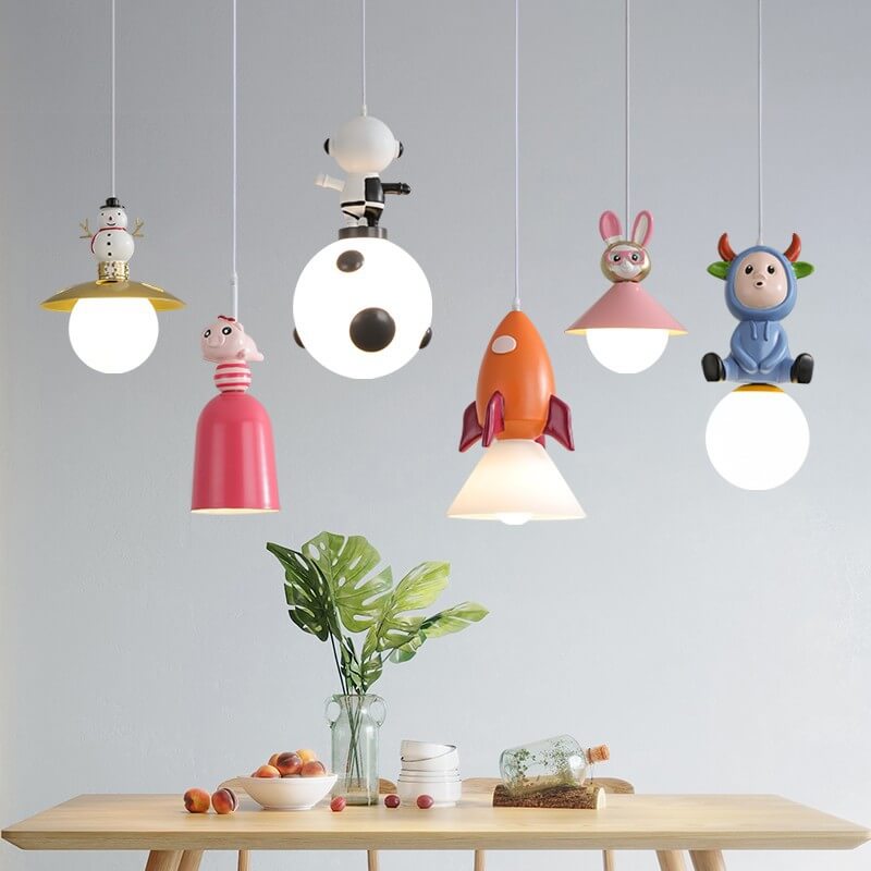 Kinderzimmer Resin LED Leuchte