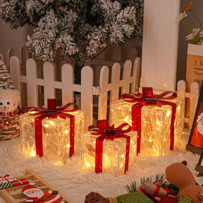 Halloween & Weihnachten Leuchtende Geschenkboxen
