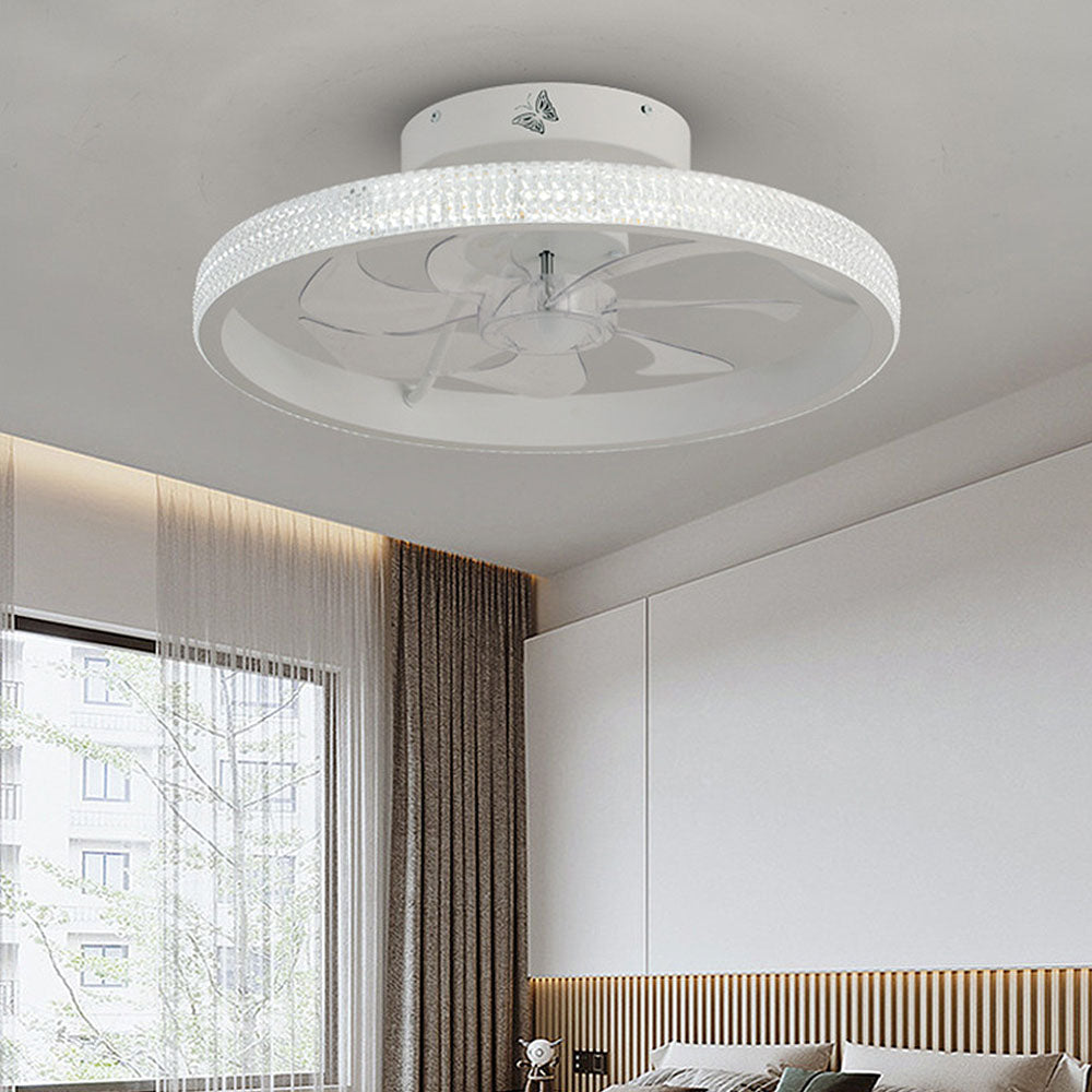 Smarter LED-Deckenventilator mit Fernbedienung